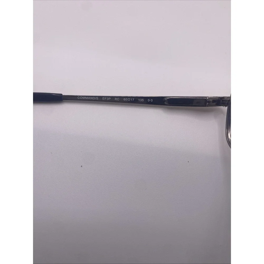 Carrera by Safilo Eyeglasses FRAMES ONLY Command/S 60-17-135 Silver Black 113